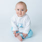Little Golfer Rollneck Sweater - Light Blue