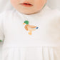Mallard Moments Hand-Embroidered Boy Bubble