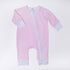 Mini Checks Zip Playsuit Pink Magnolia Baby female