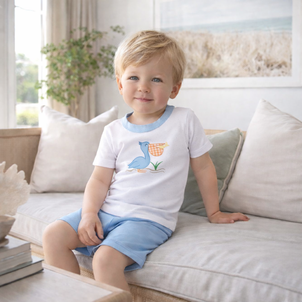 Pelican Bay Applique Short Pajamas