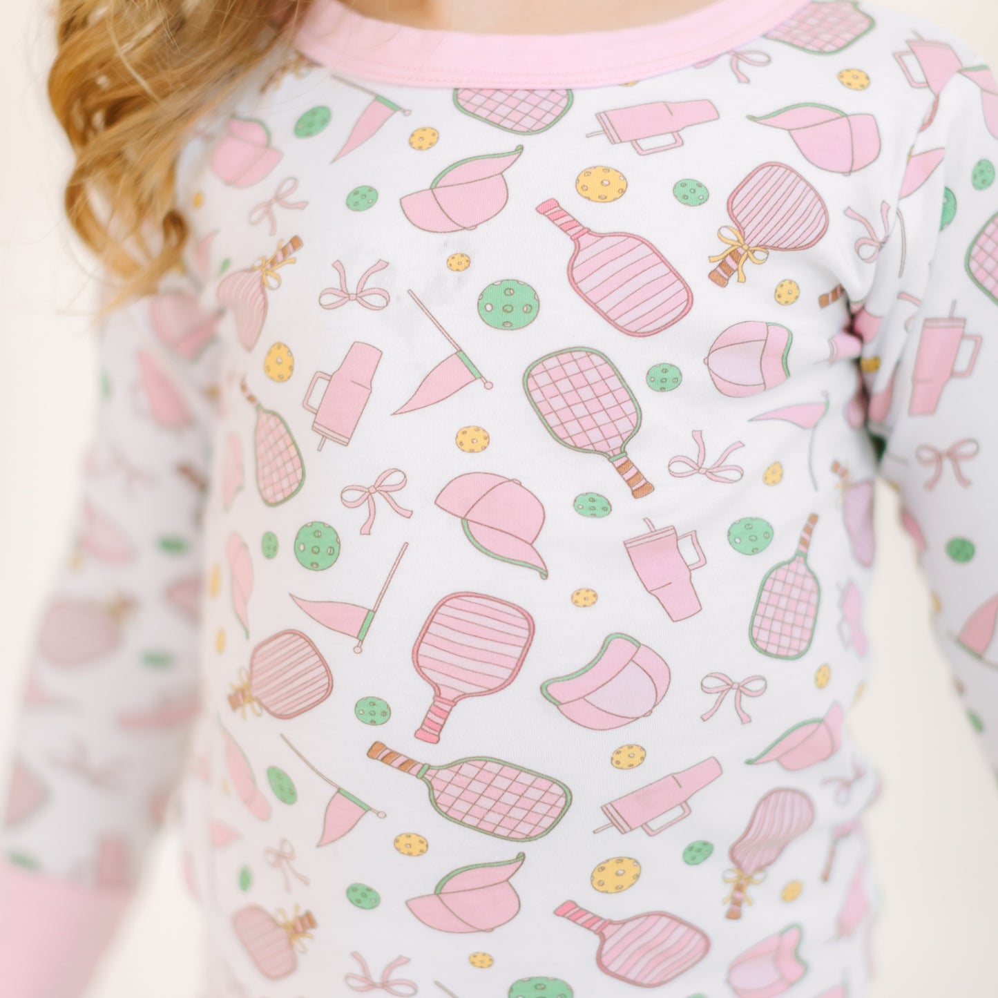Pickleball Cuties Long Pajamas