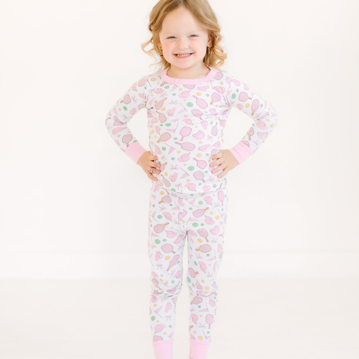 Pickleball Cuties Long Pajamas