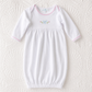 Evelyn's Classics Hand-Embroidered Gathered Gown