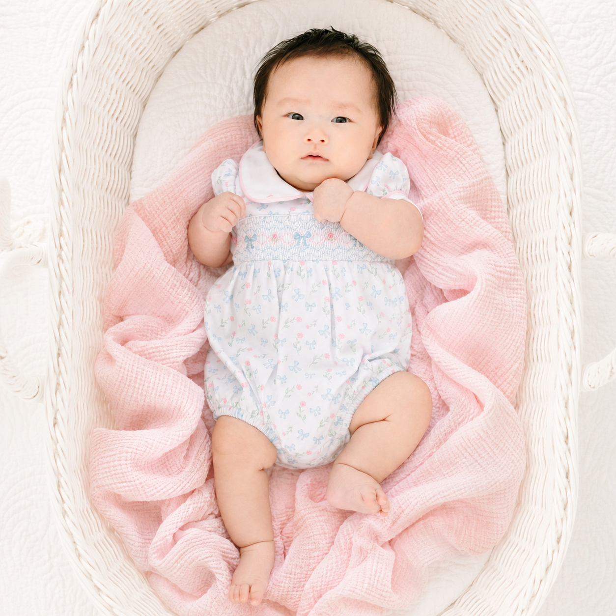 Evelyn's Classics Smocked Bubble