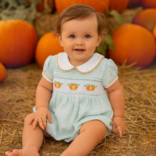  Lil' Pumpkin Classics Smocked Short Sleeve Girl Bubble