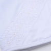 Hazel and Hudson Smocked Receiving Blanket - White
