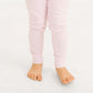 Sweet St. Nick Applique Long Pajamas - Pink