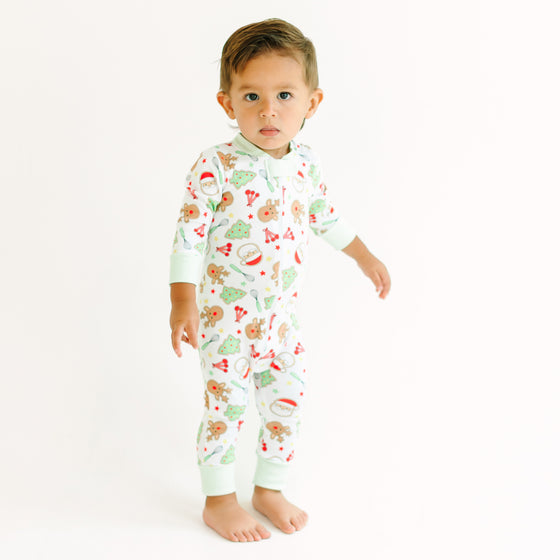 Festive Treats Zip Pajamas