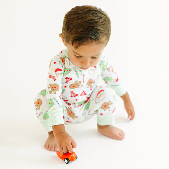 Festive Treats Zip Pajamas