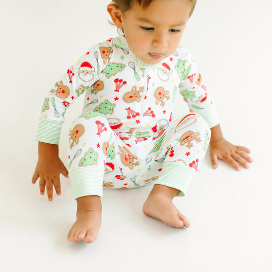 Festive Treats Zip Pajamas