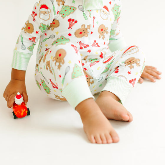 Festive Treats Zip Pajamas