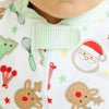 Festive Treats Zip Pajamas