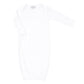 Essentials Solid White Lap Gown