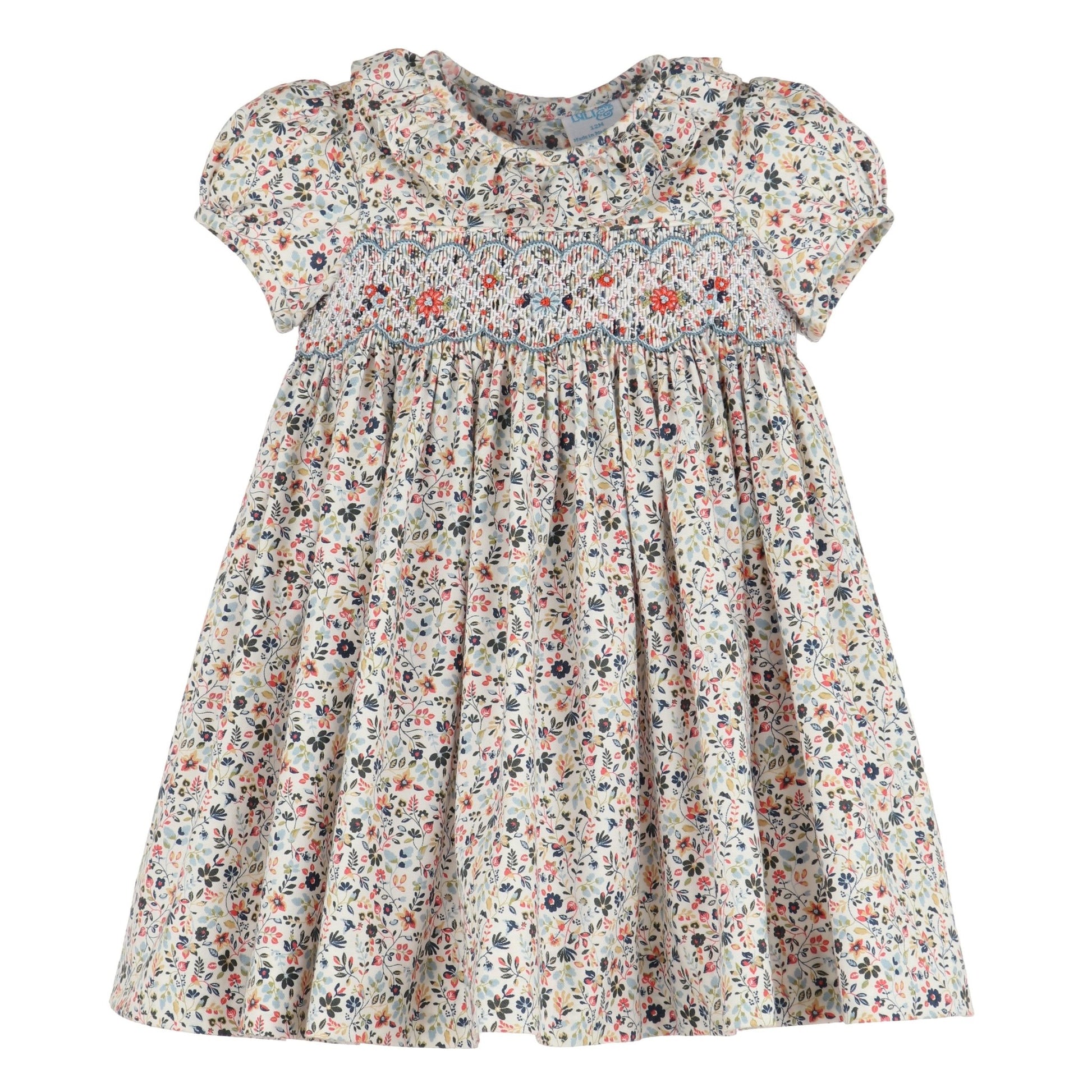 Majestic Floral Smocked Dress - Magnolia BabyDress