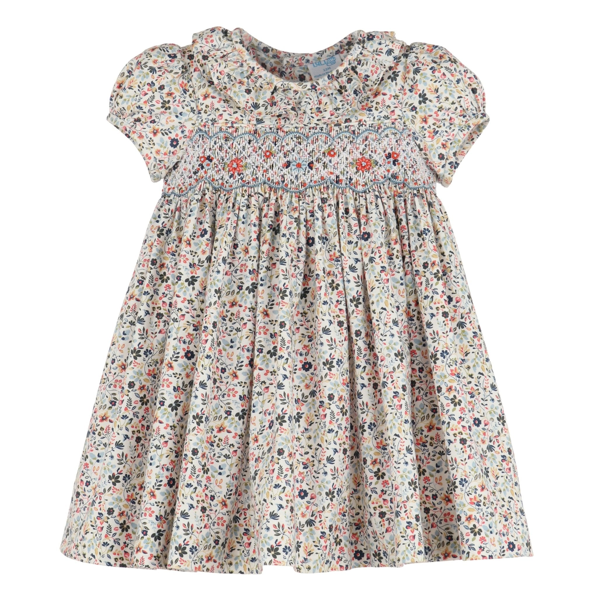 Majestic Floral Smocked Dress - Magnolia BabyDress