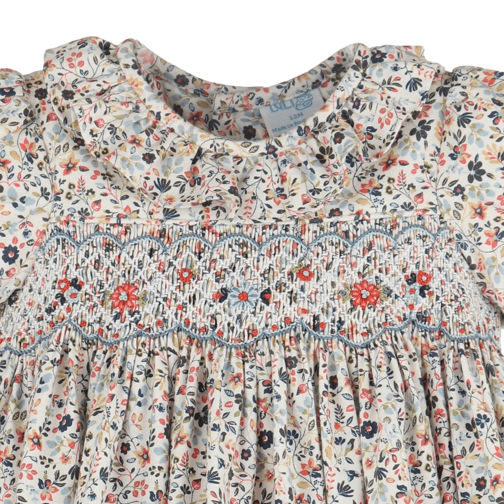 Majestic Floral Smocked Dress - Magnolia BabyDress