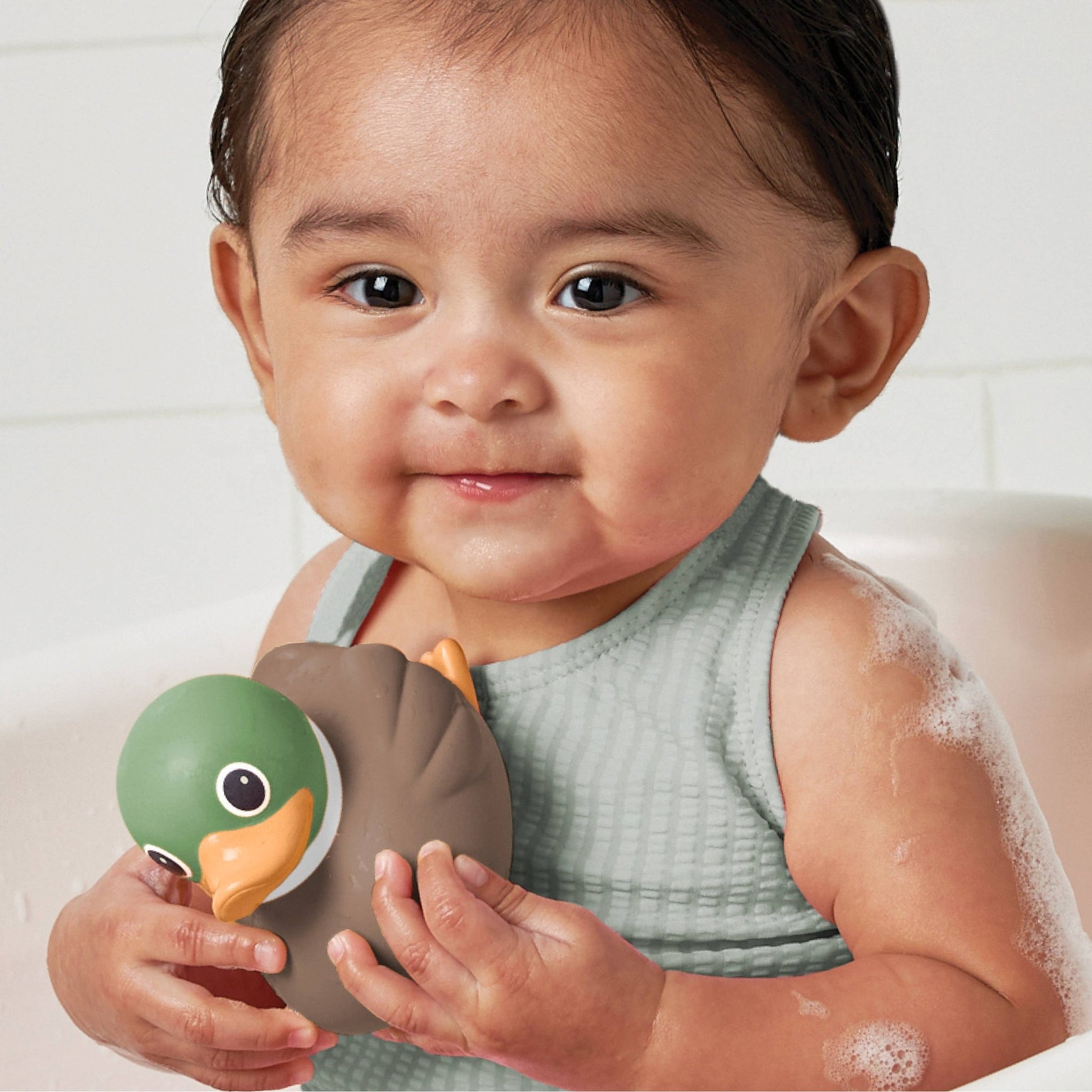 Itzy Ritzy_Mallard Duck Bath Toy_4