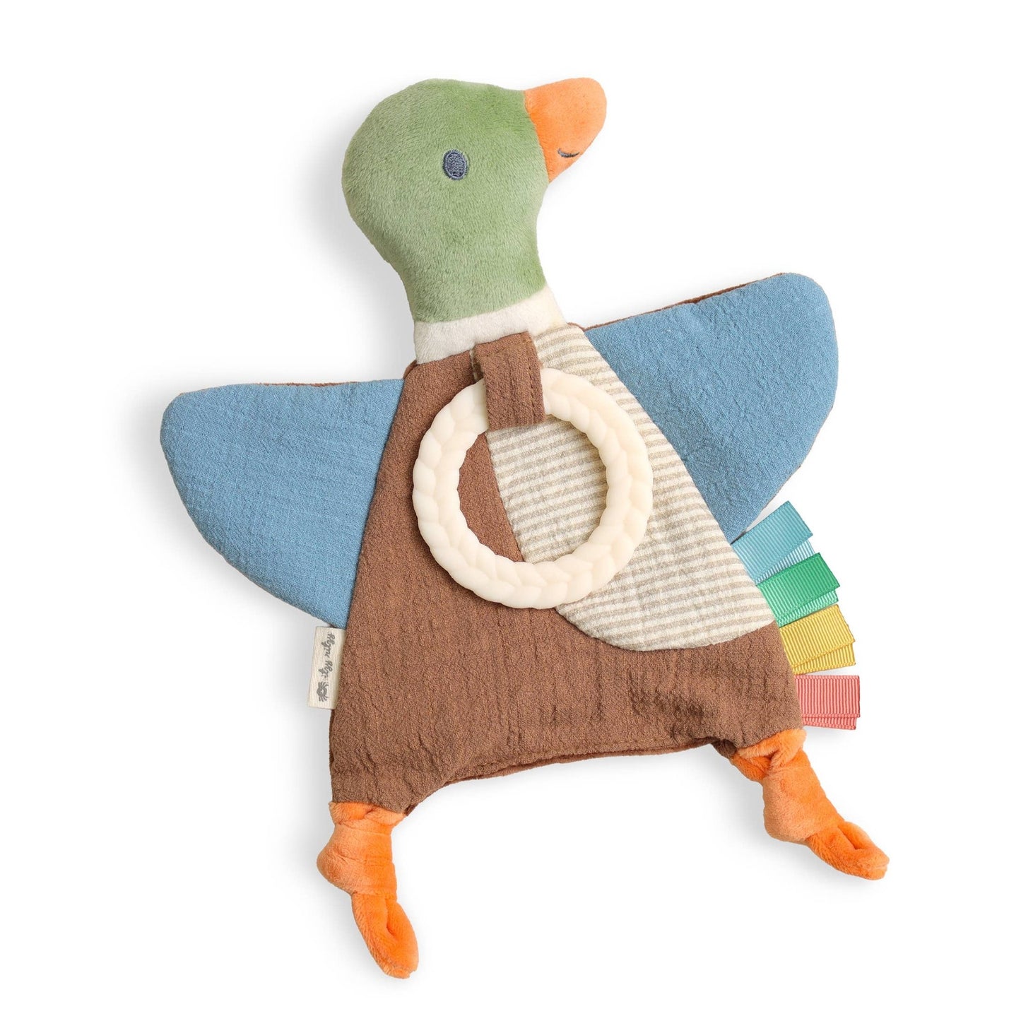 Itzy Ritzy_Mallard Duck Bitzy Crinkle™ Teether_2