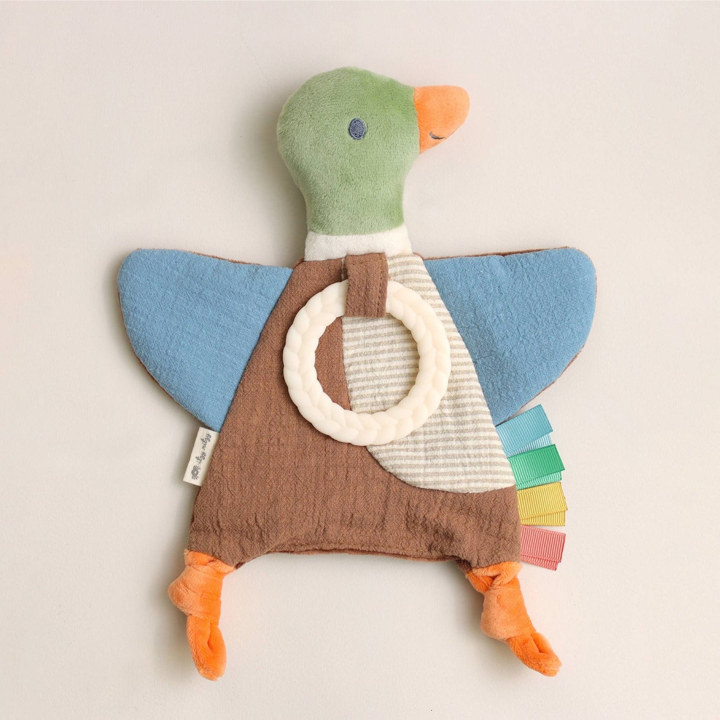 Itzy Ritzy_Mallard Duck Bitzy Crinkle™ Teether_6