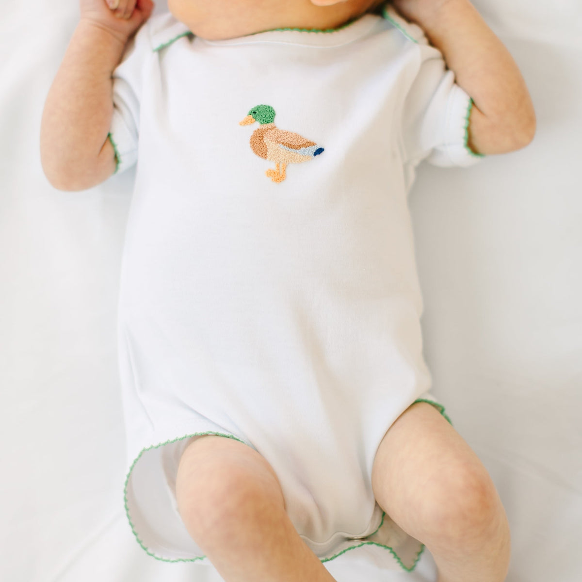 Magnolia Baby_Mallard Moments Hand-Embroidered Bodysuit_3