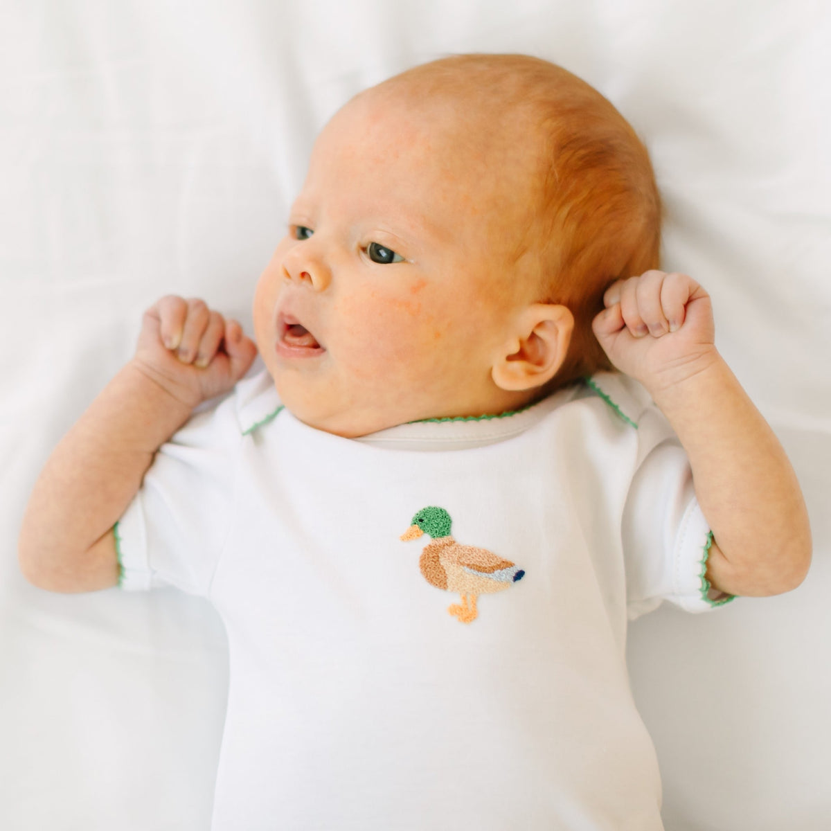 Magnolia Baby_Mallard Moments Hand-Embroidered Bodysuit_1