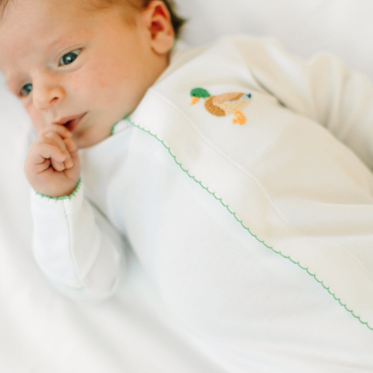 Magnolia Baby_Mallard Moments Hand-Embroidered Footie_6