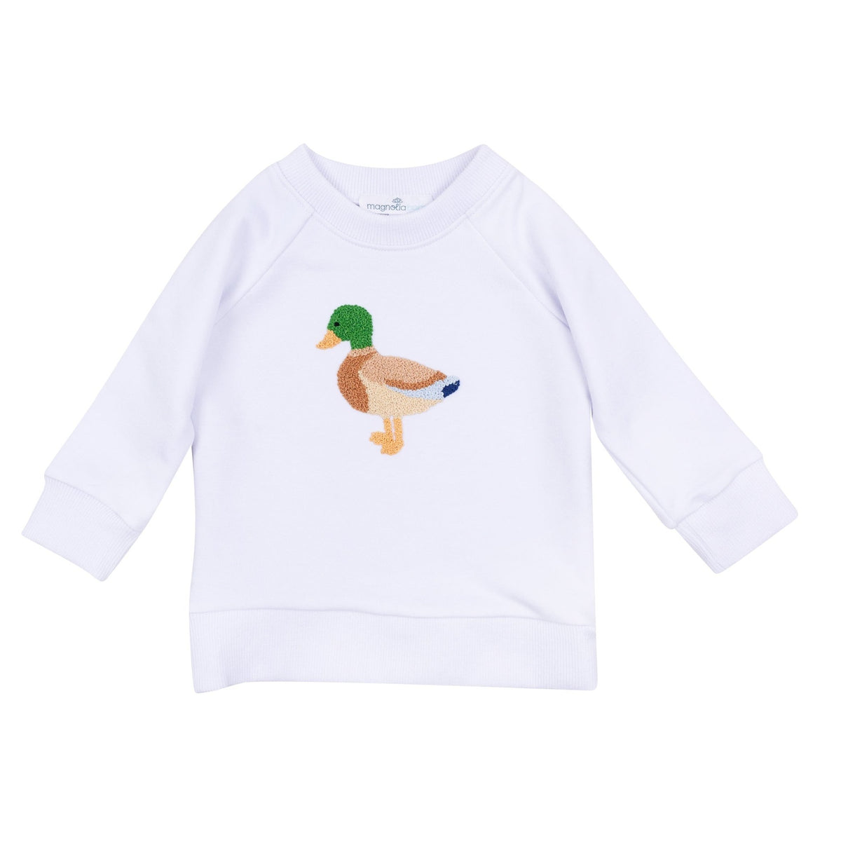 Magnolia Baby_Mallard Moments Hand-Embroidered Sweatshirt_2