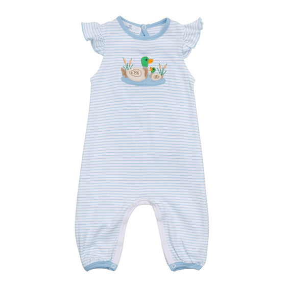 Mallard Pond Combo Flutters Playsuit - Magnolia BabyPlaysuit