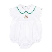  Mallard Pond Embroidered Collared Boy Bubble - Magnolia BabyBubble