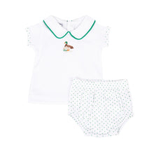  Mallard Pond Embroidered Collared Diaper Cover Set - Magnolia BabyDiaper Cover