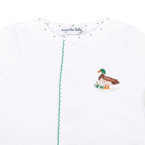 Mallard Pond Embroidered Diaper Cover Set - Magnolia BabyDiaper Cover