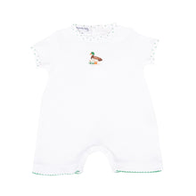  Mallard Pond Embroidered Short Playsuit - Magnolia BabyShort Playsuit