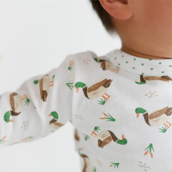 Mallard Pond Long Pajamas - Magnolia BabyLong Pajamas