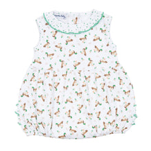  Mallard Pond Print Ruffle Bubble - Magnolia BabyBubble