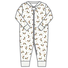  Mallard Pond Zip Pajamas - Magnolia BabyZipper Pajamas