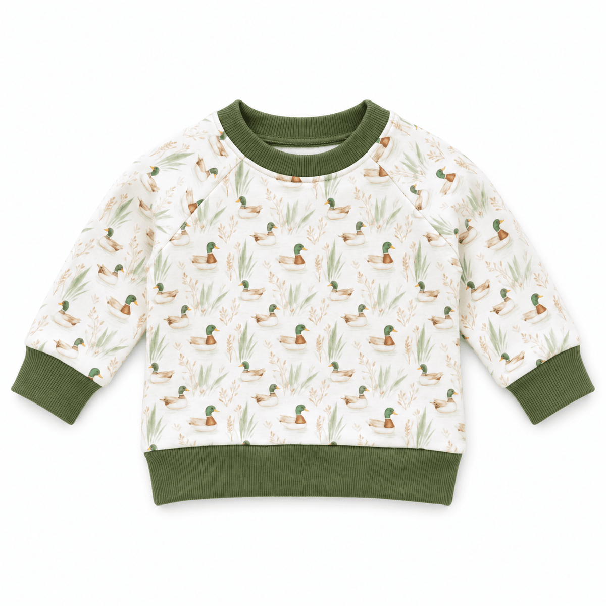 Luna and Arlo_Mallard's Pond Pullover Sweatshirt_1