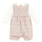 Maple Checks Shortall Set - Magnolia BabyShortall