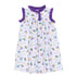 Mardi Gras Munchkins Flutters Nightdress - Magnolia BabyNightdress