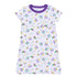 Mardi Gras Munchkins Short Sleeve Nightdress - Magnolia BabyNightdress