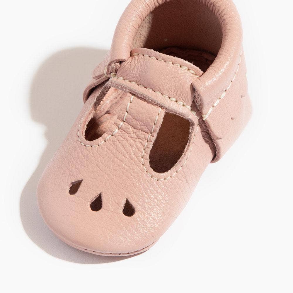Mary Jane Baby Shoe - Blush Pink - Magnolia Babyshoes