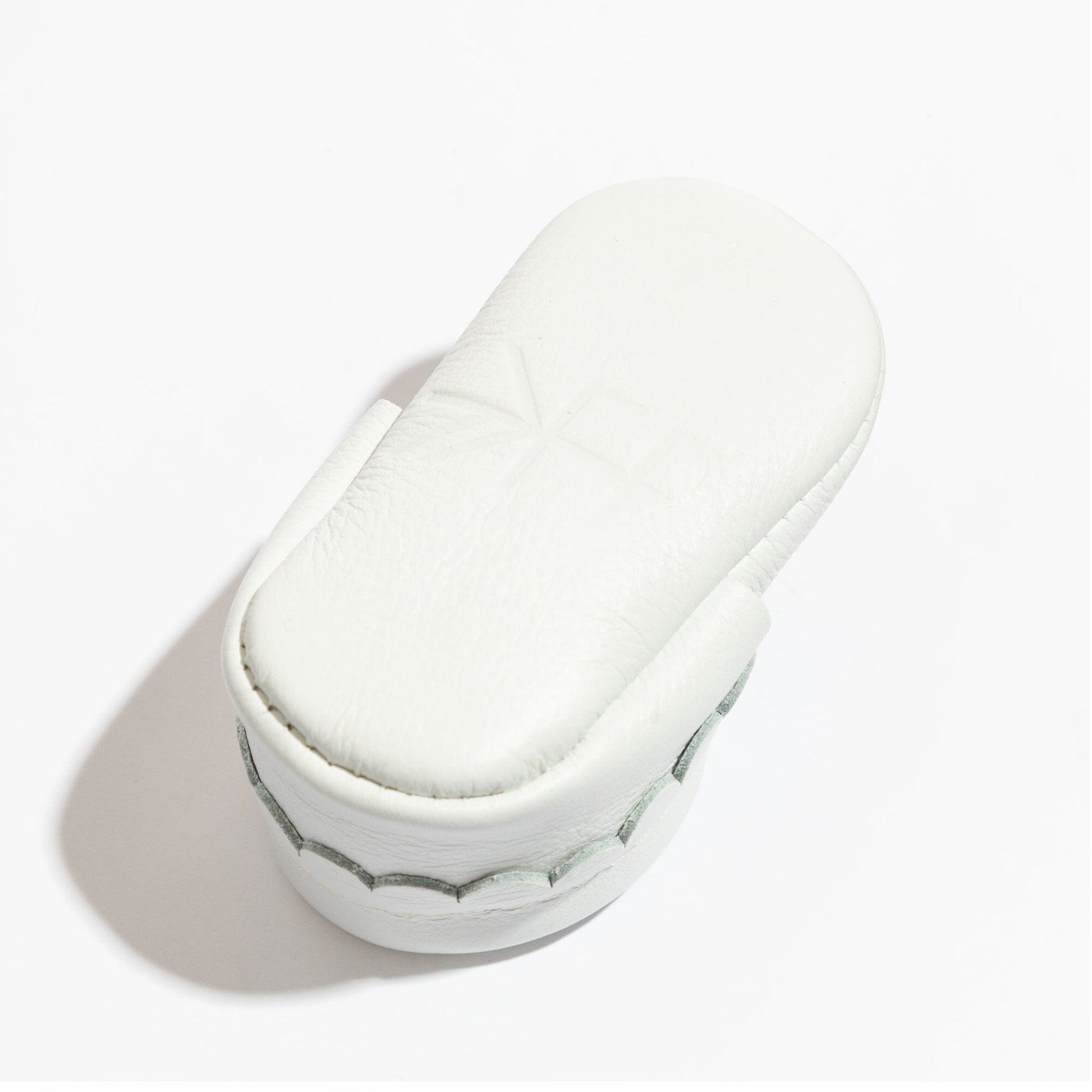 Mary Jane Baby Shoe - Bright White - Magnolia Babyshoes