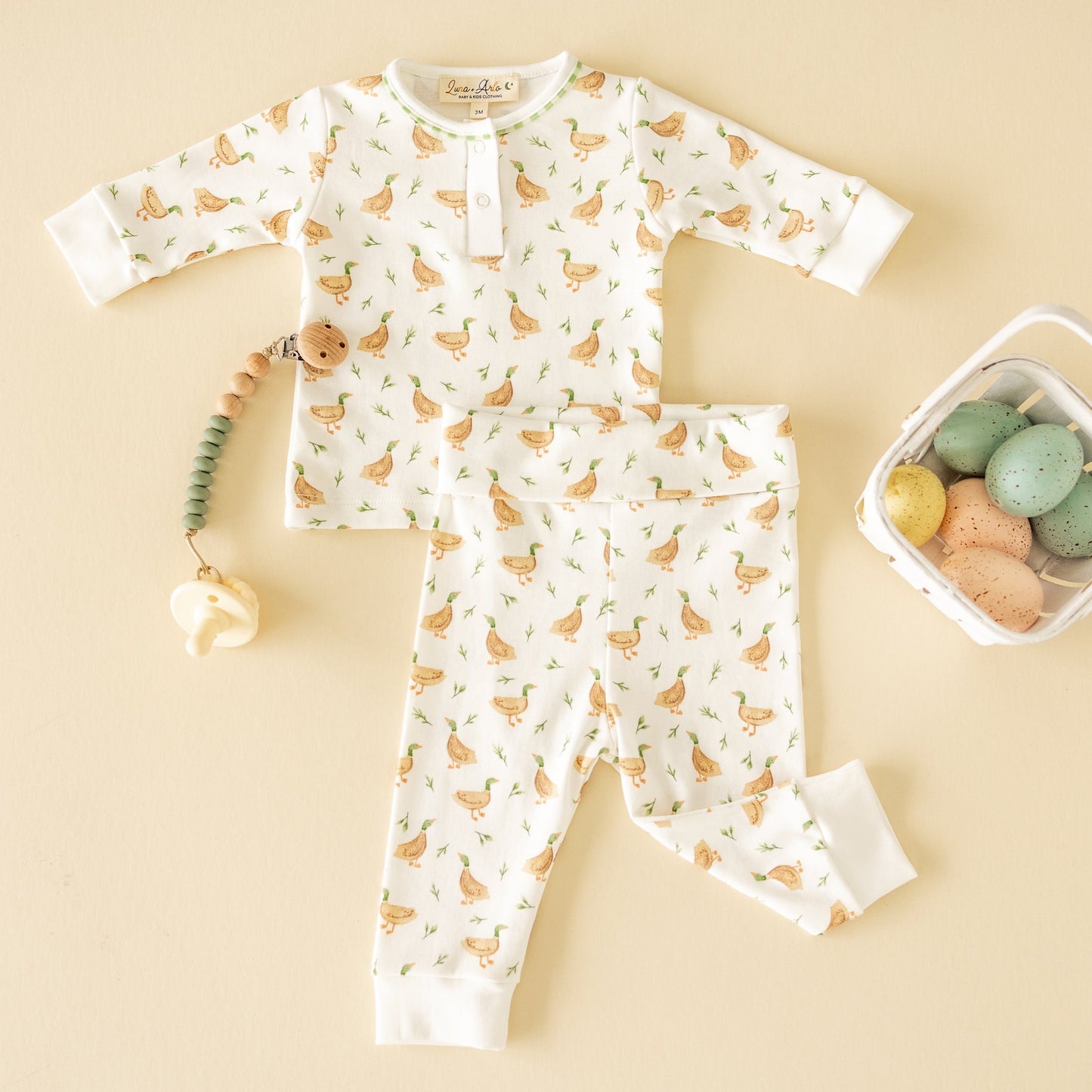 Meadowland Mallards 2pc Pant Set - Magnolia Baby2pc Pant Set
