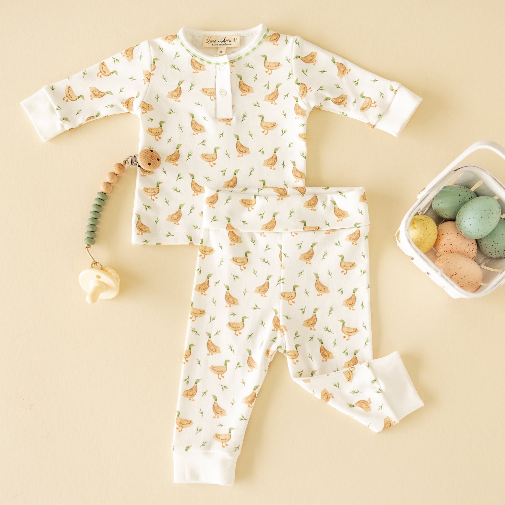 Meadowland Mallards 2pc Pant Set - Magnolia Baby2pc Pant Set