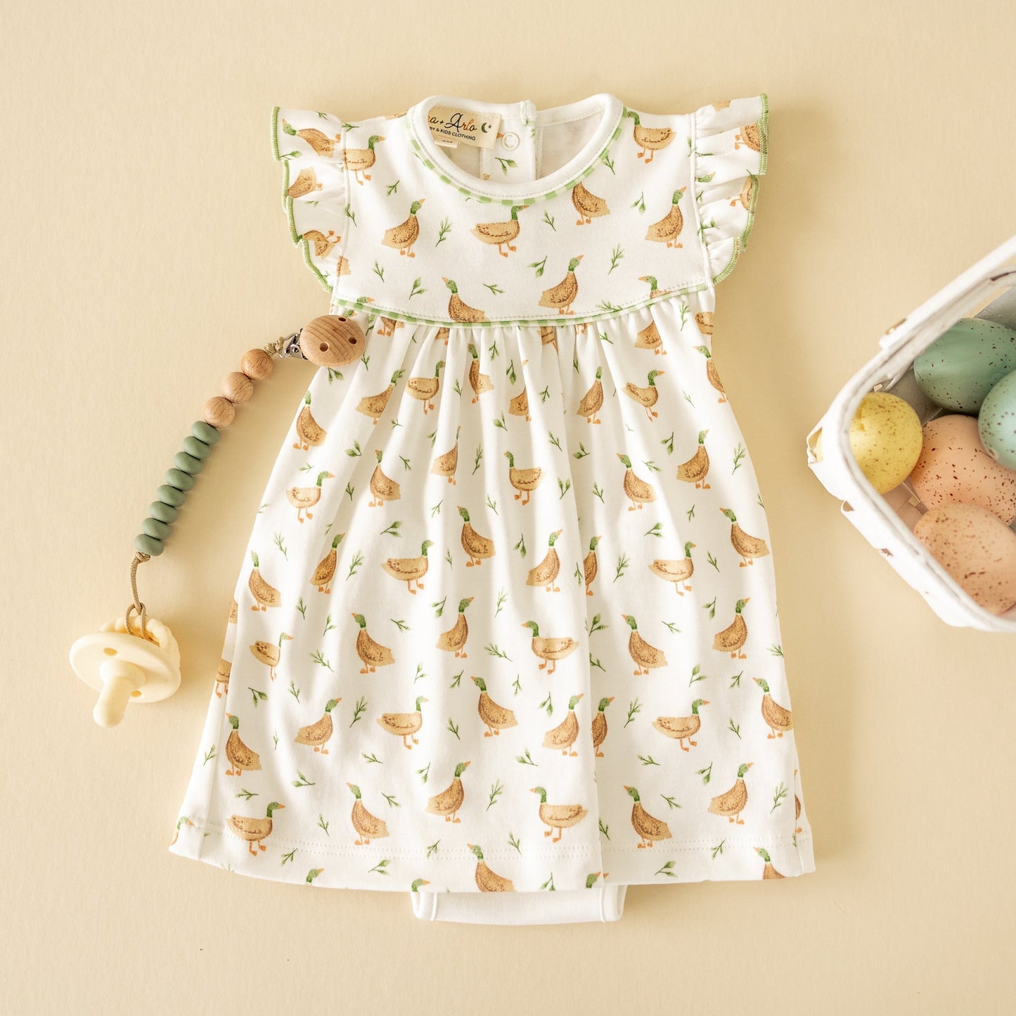 Meadowland Mallards Dress - Magnolia BabyDress