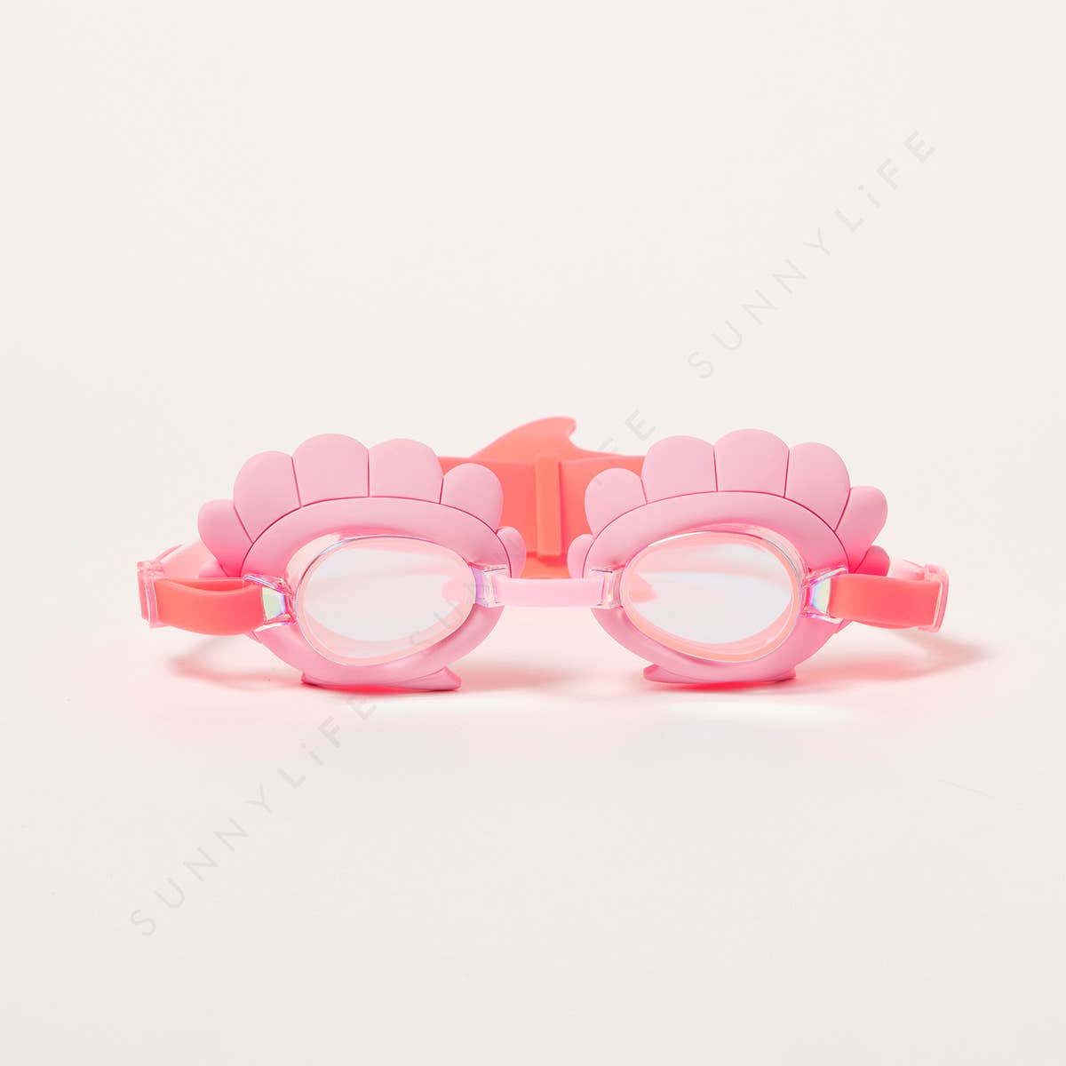 Melody the Mermaid Mini Swim Goggles Neon Strawberry - Magnolia BabySwim Accessory