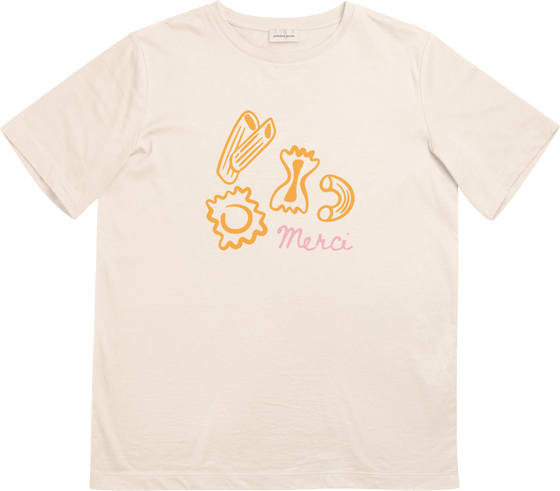 Merci Pasta T-Shirt - Magnolia BabyT-Shirt