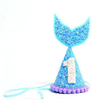  Mermaid Glitter Party Hat - Magnolia BabyParty Supplies