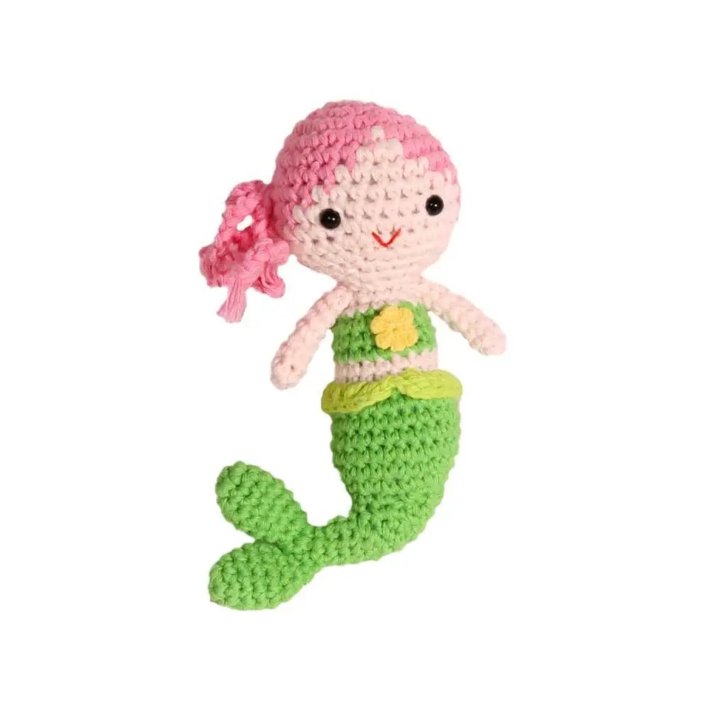 Mermaid Hand Crochet Rattle - Magnolia BabyRattle