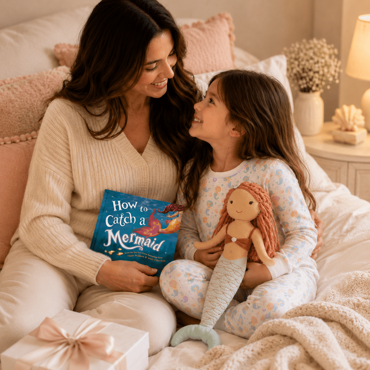 Mermaid Long Pajamas Gift Set - Sirena - Magnolia BabyGift Set