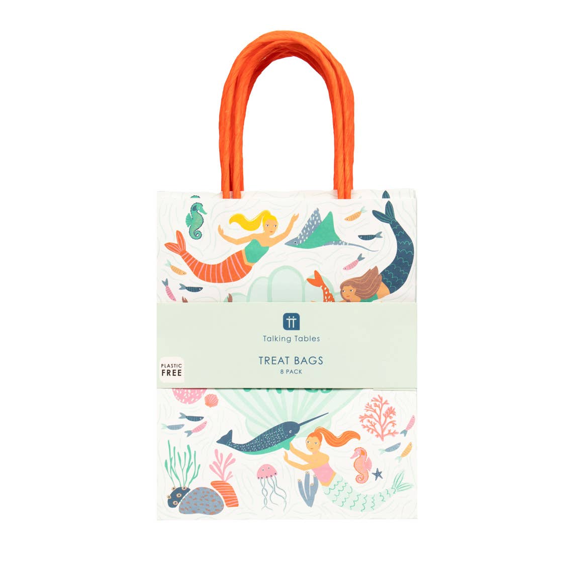 Mermaid Party Bags - 8 Pack - Magnolia BabyParty Supplies